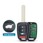 2014-2021 Honda CR-V / HR-V / 4-Button Remote Head Key w/ Hatch / MLBHLIK6-1T (AFTERMARKET)